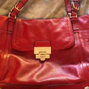 Michael kors red bag